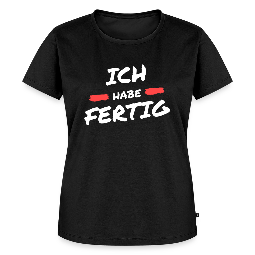 Ich habe fertig - black