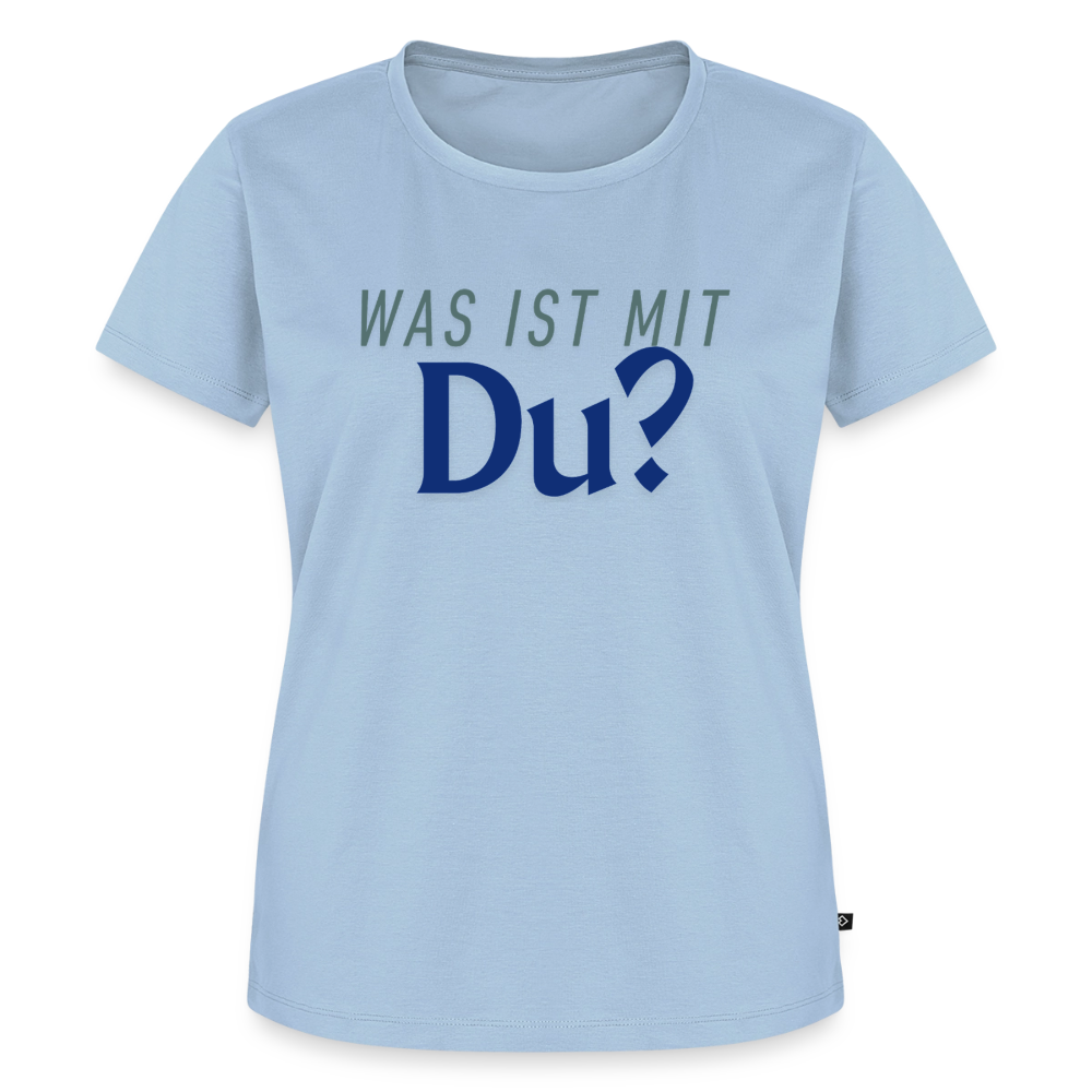 Was ist mit du? - light blue