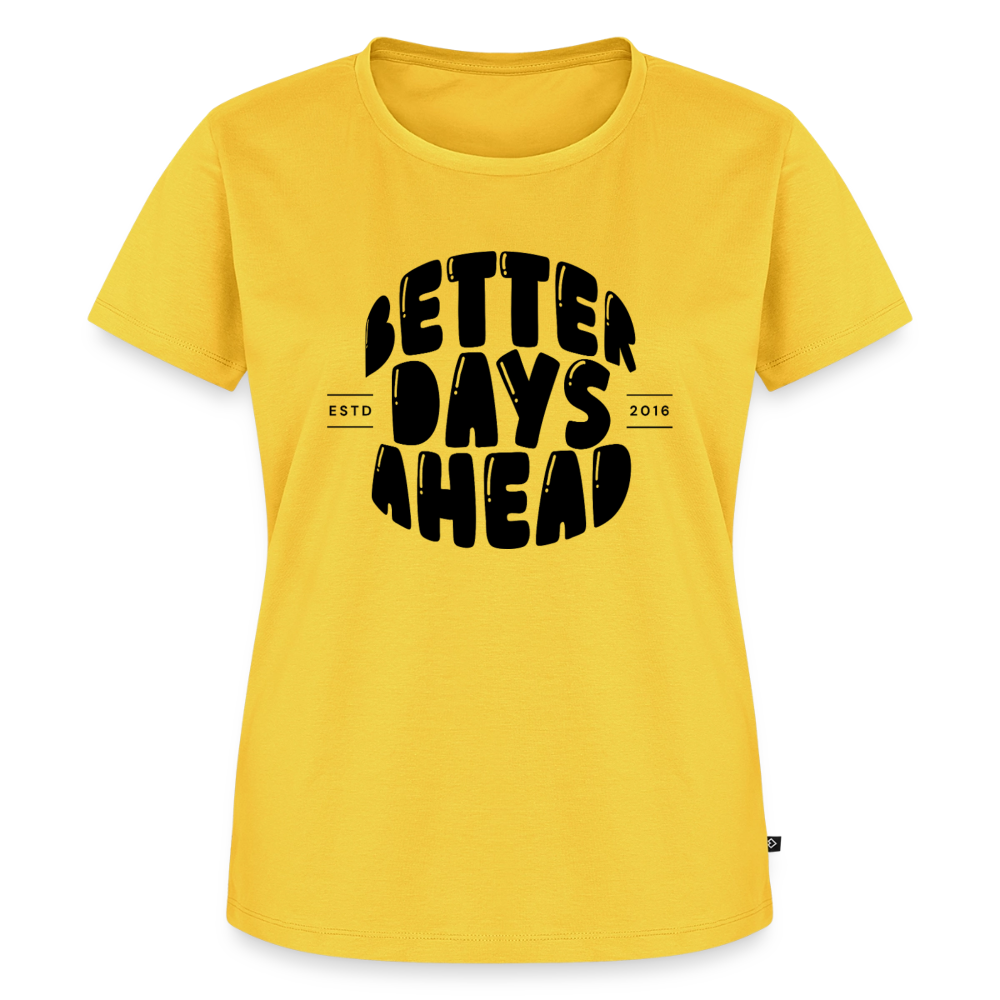 Better days ahead - sun yellow