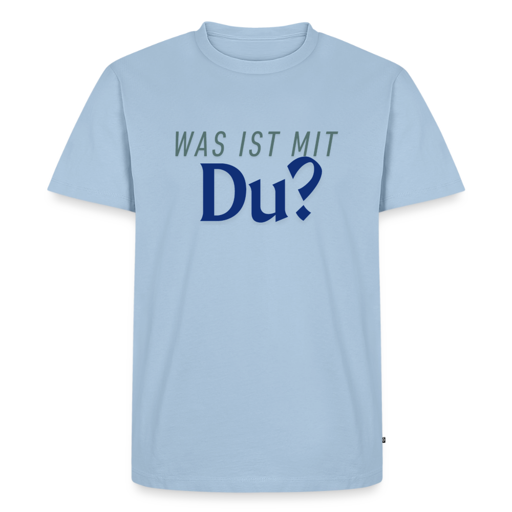 Was ist mit du? - light blue