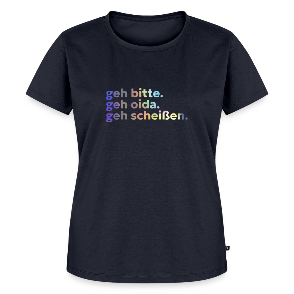 geh bitte. geh oida. geh scheißen - navy