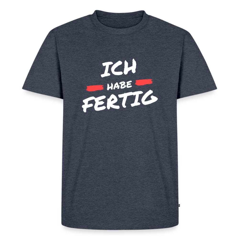 Ich habe fertig - heather denim