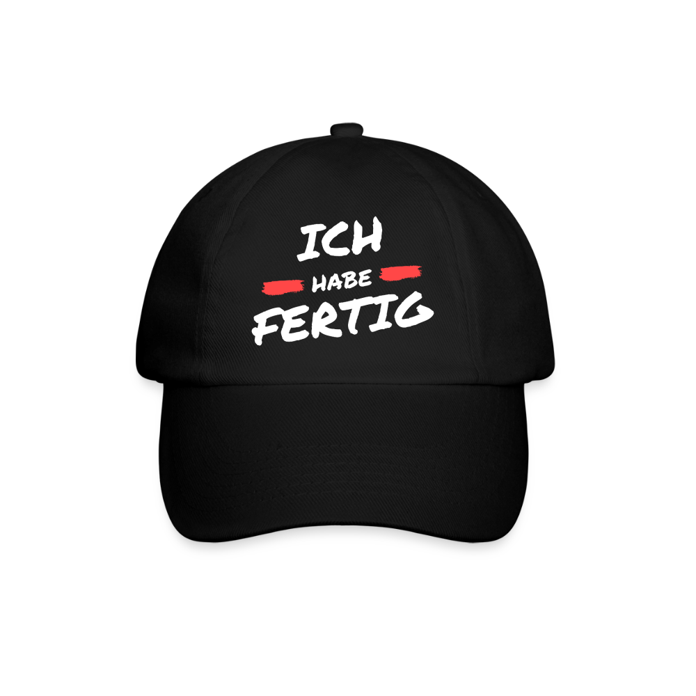 Ich habe fertig - black/black