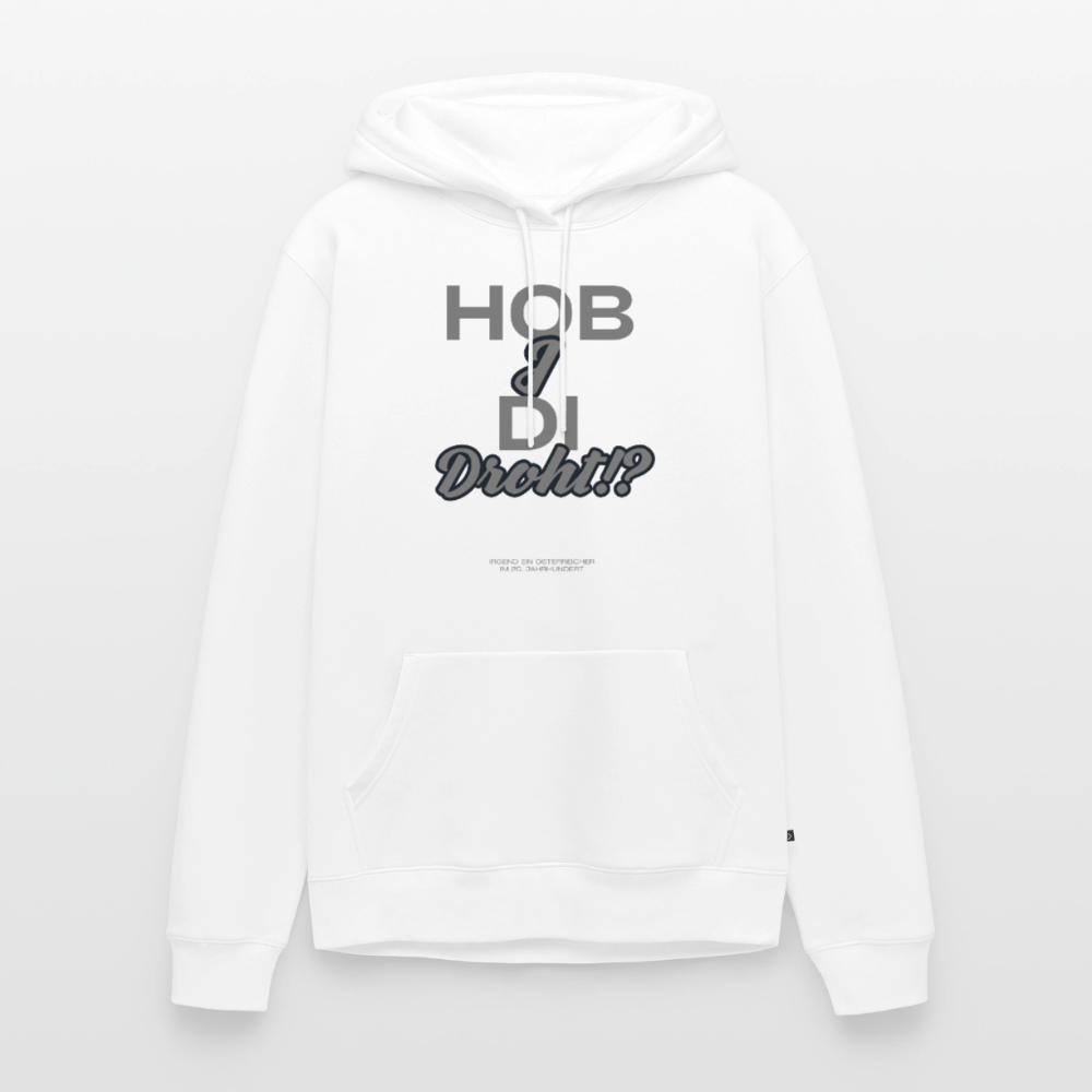 Hob I Di Droht Hoodie - white