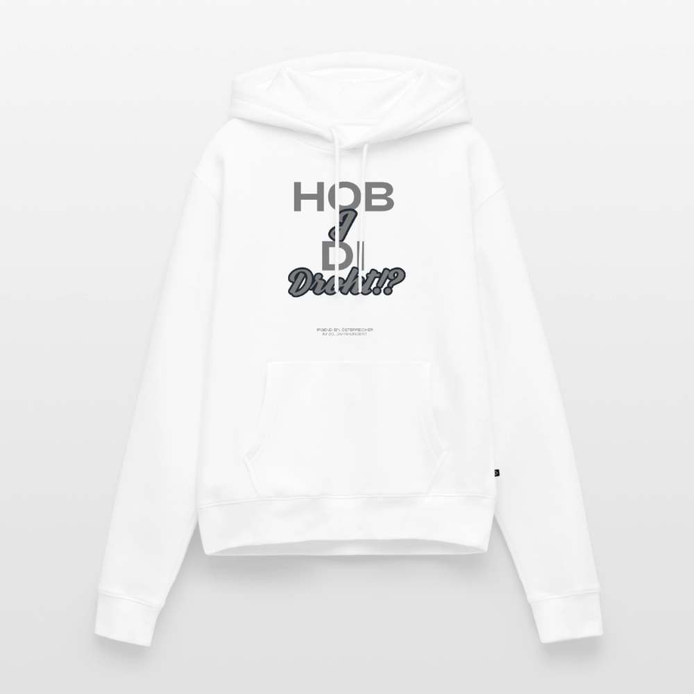 Hob I Di Droht Hoodie - white