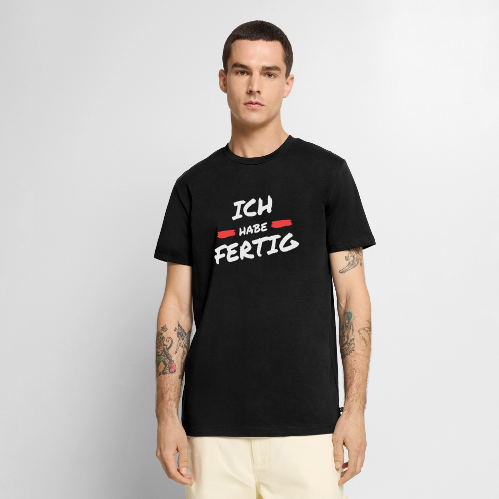Ich habe fertig - black