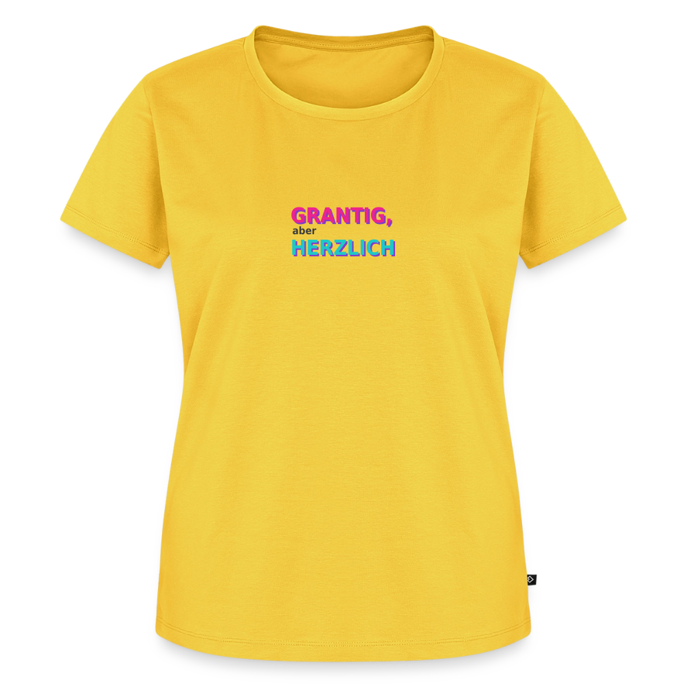 Grantig, aber herzlich - sun yellow