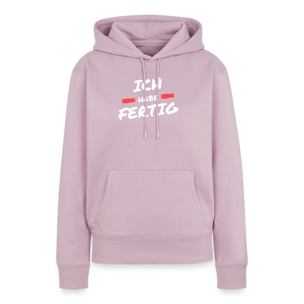 Ich habe fertig - dusky pink