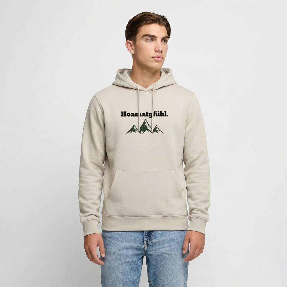 Hoamatgfühl. Hoodie - beige