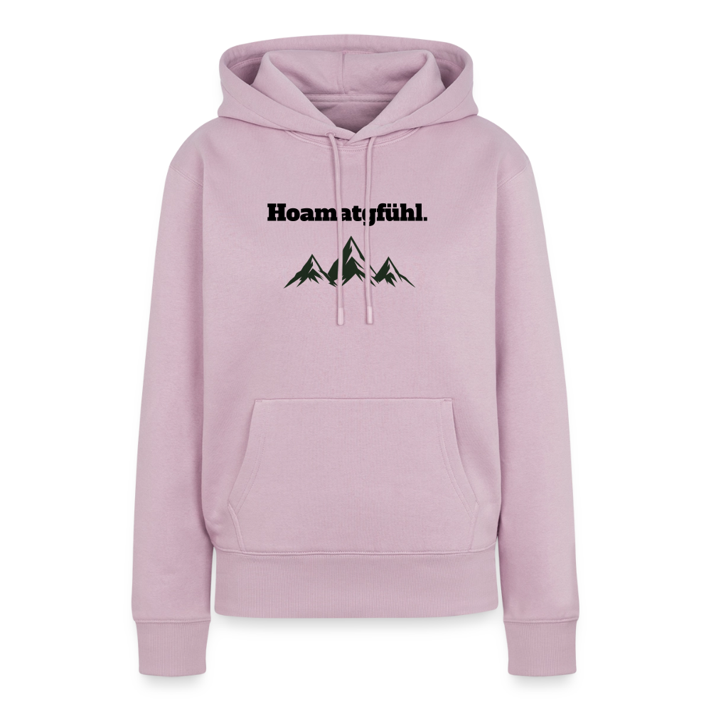 Hoamatgfühl. Hoodie - dusky pink