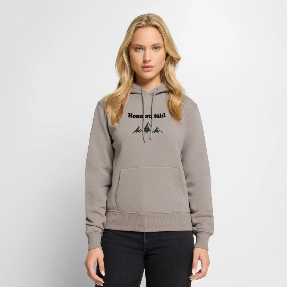 Hoamatgfühl. Hoodie - taupe