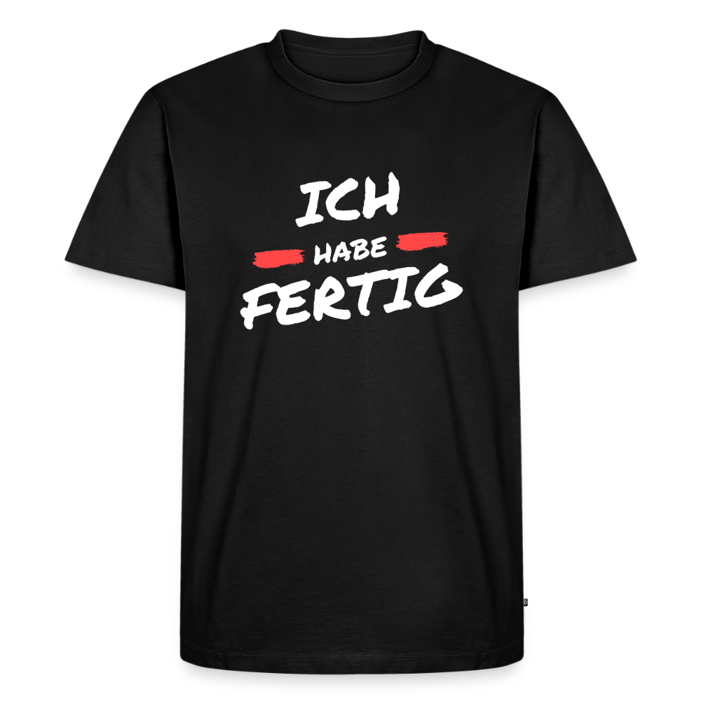 Ich habe fertig - black