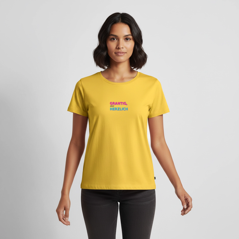 Grantig, aber herzlich - sun yellow