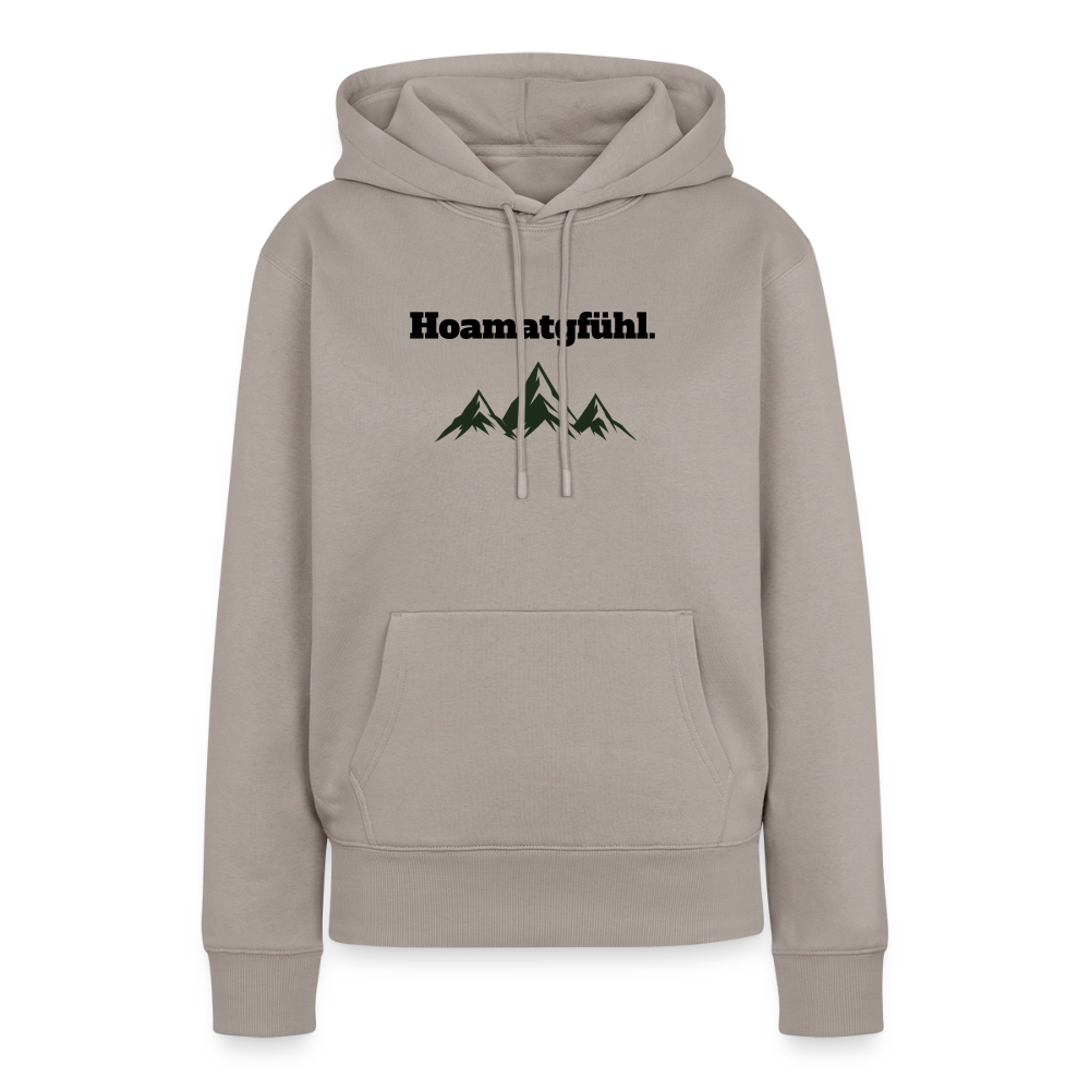 Hoamatgfühl. Hoodie - taupe