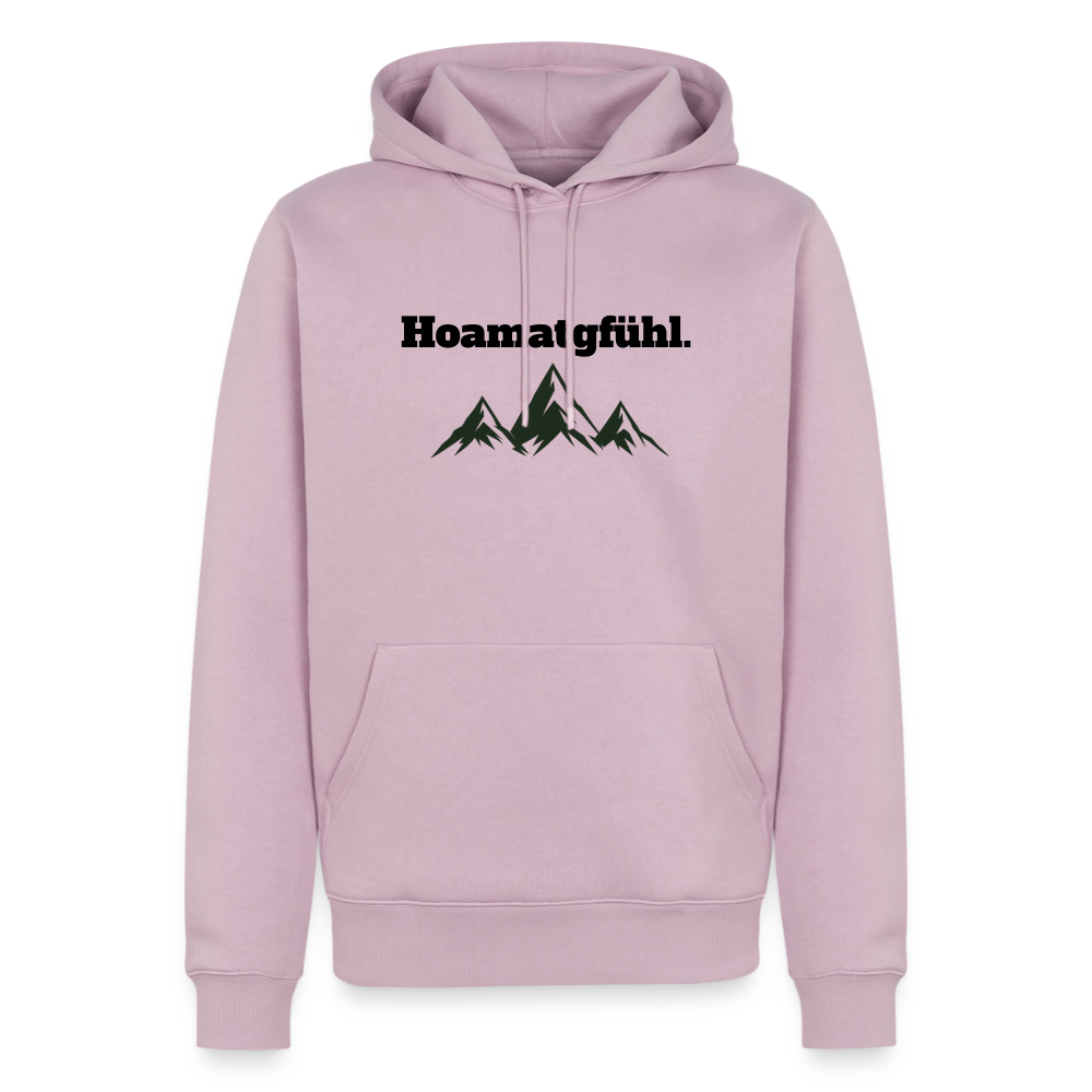 Hoamatgfühl. Hoodie - dusky pink
