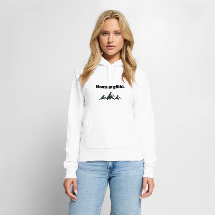 Hoamatgfühl. Hoodie - white