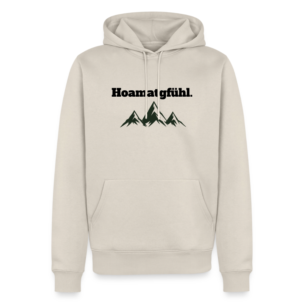 Hoamatgfühl. Hoodie - beige