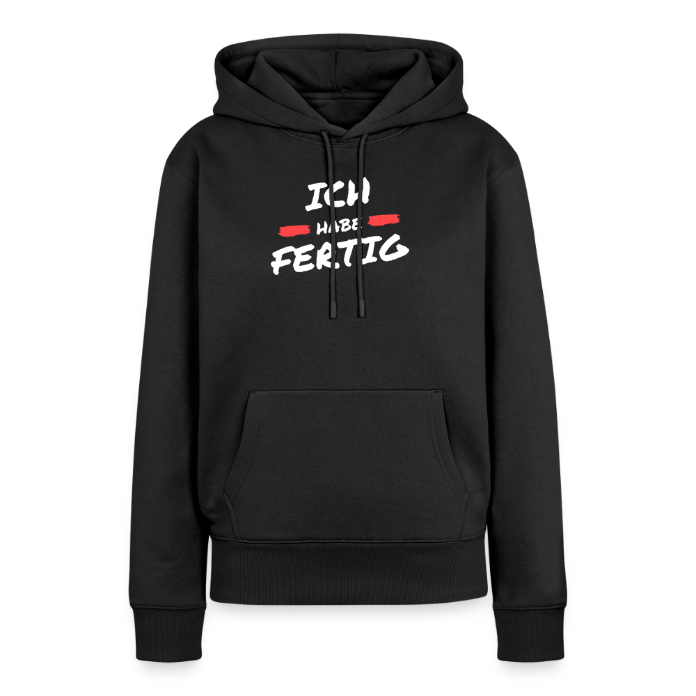 Ich habe fertig - black